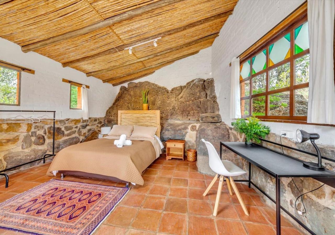 El Hayuelo Ecolodge Вилья-де-Лейва Экстерьер фото
